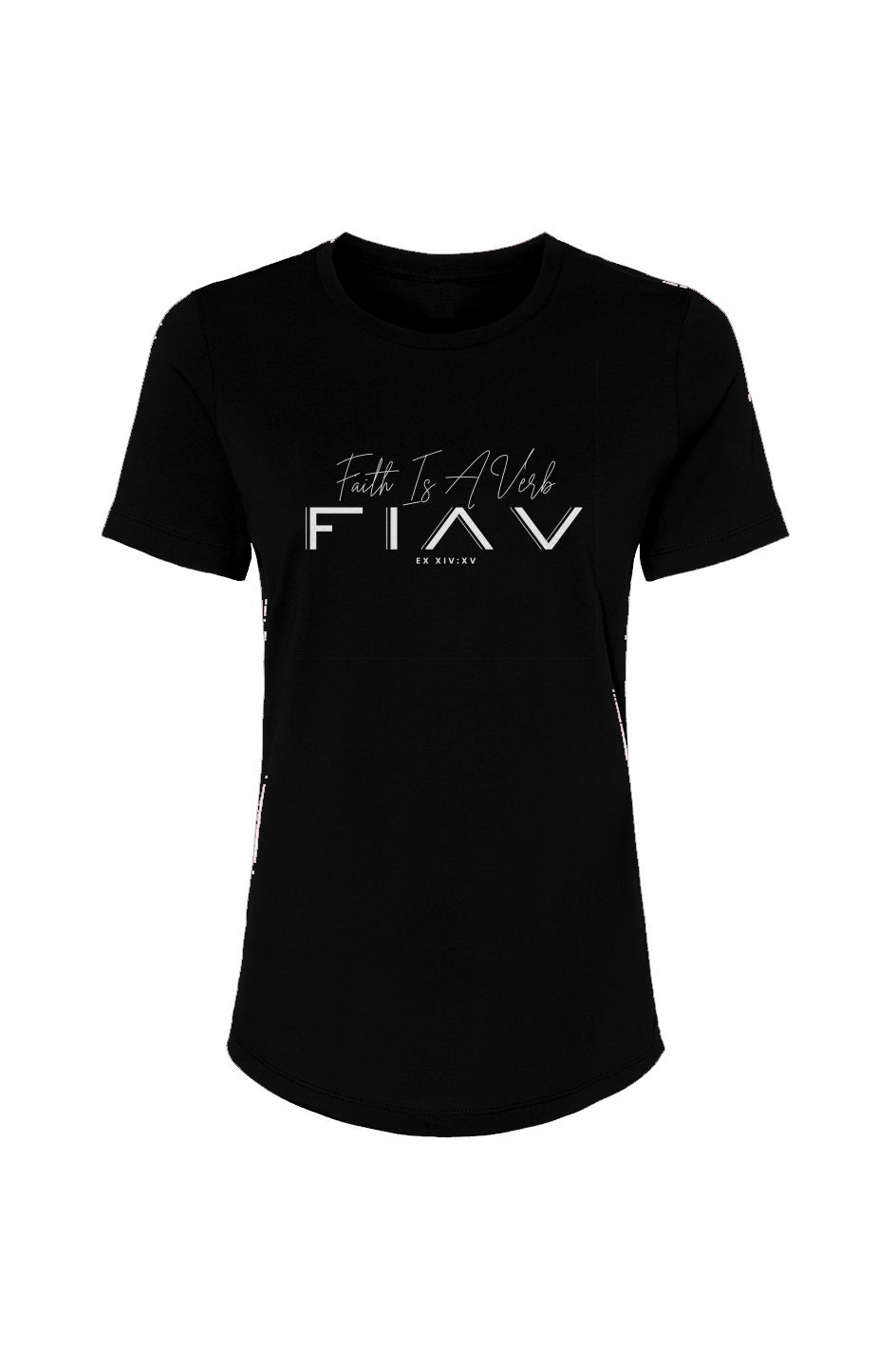 Women’s Relaxed Jersey Tee - black