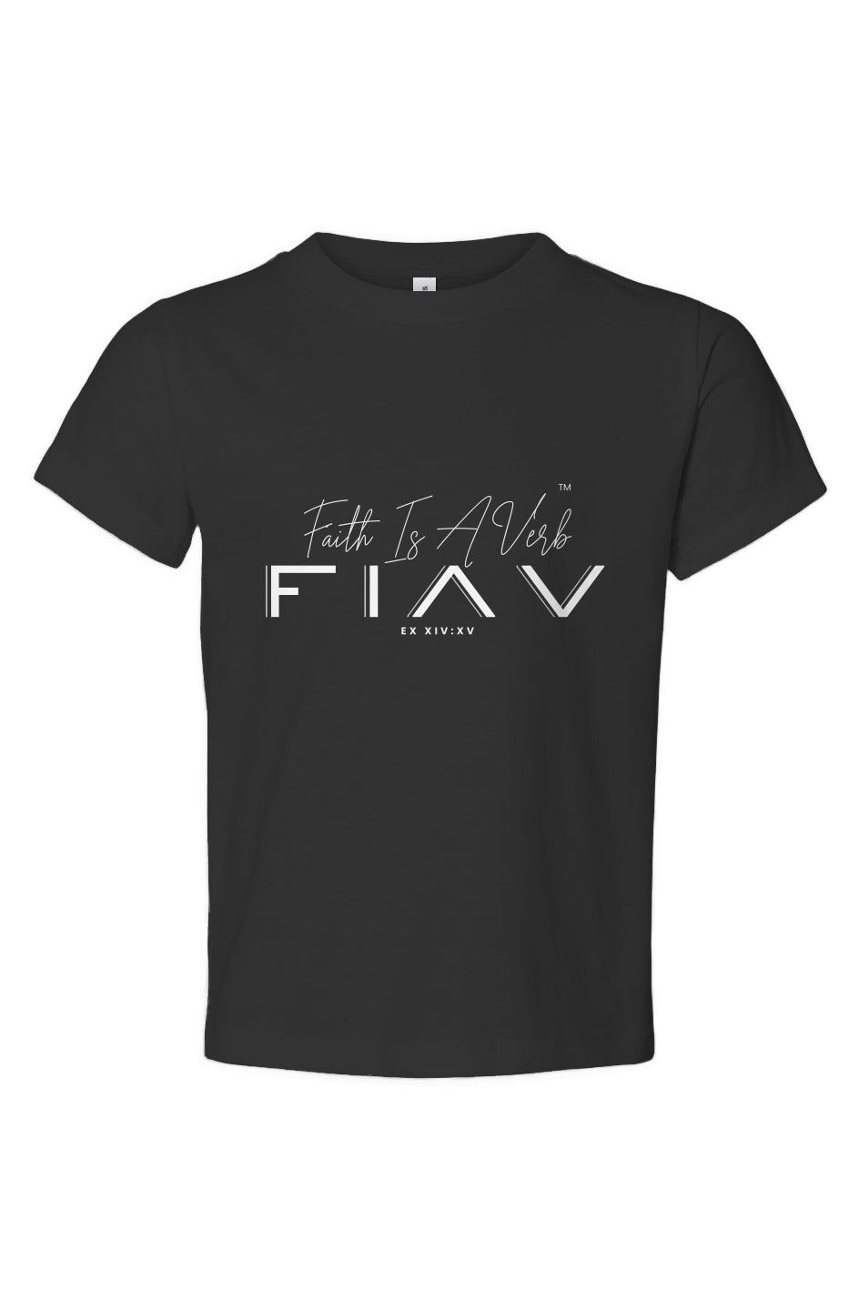 FIAV Toddler Jersey Tee- black