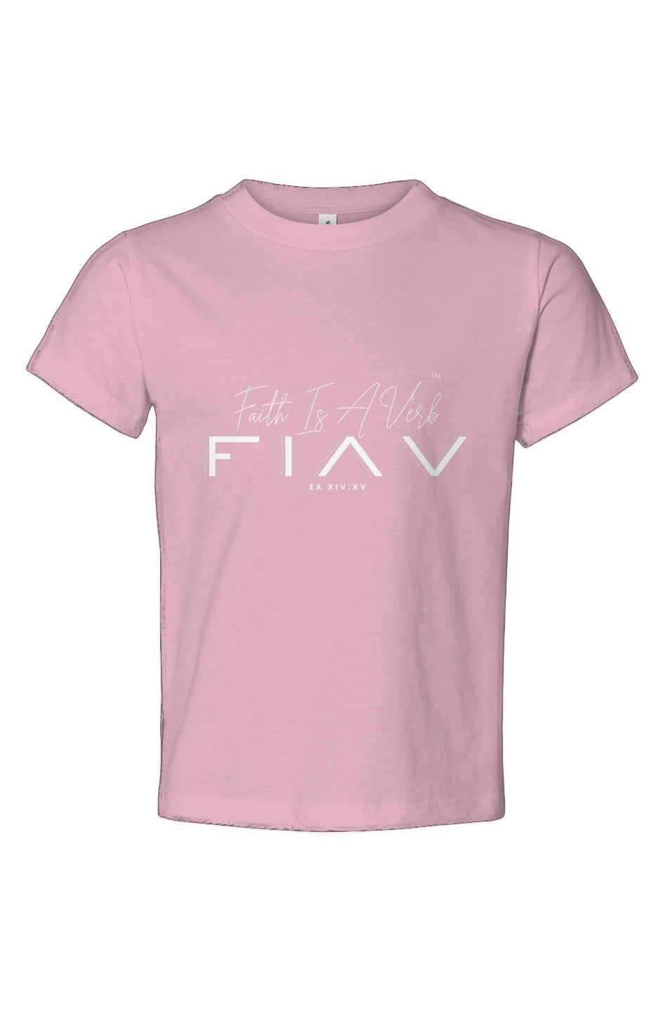 FIAV Toddler Jersey Tee- Pink